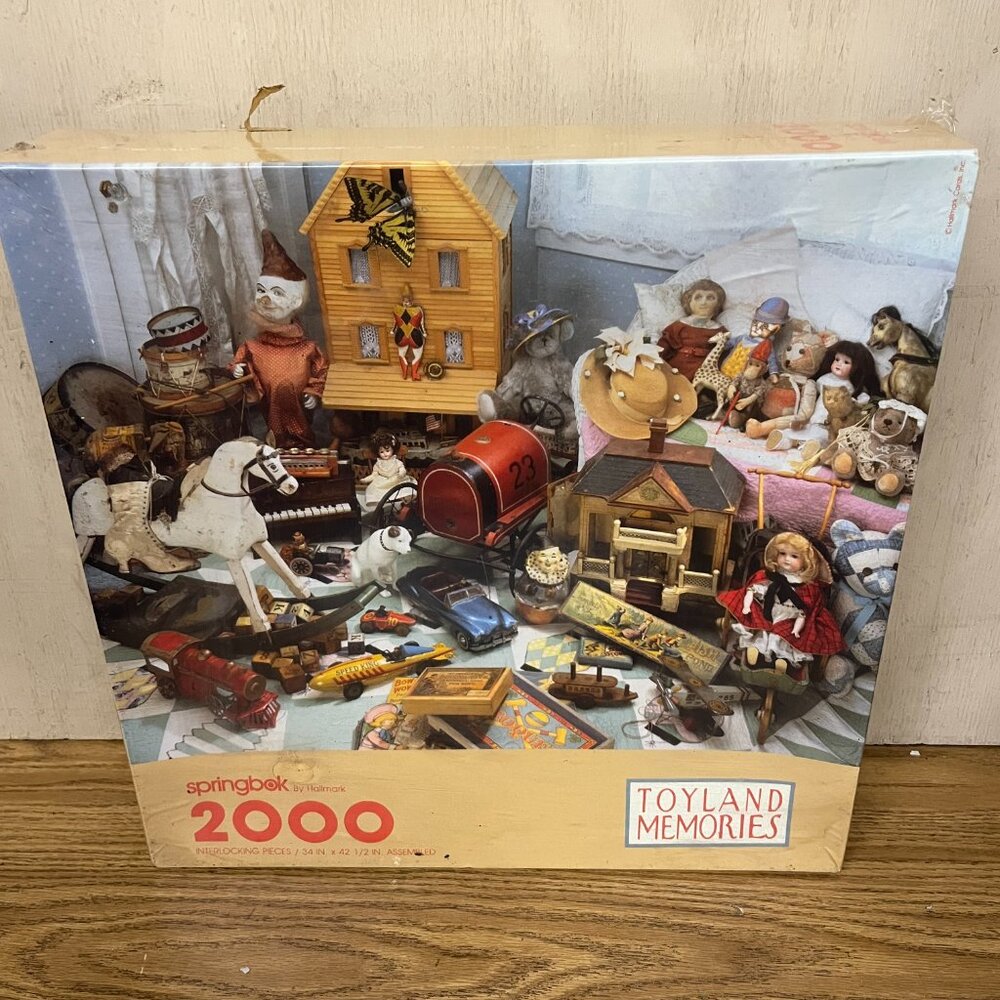 NEW Springbok By Hallmark Jigsaw Puzzle TOYLAND MEMORIES 2000 Pieces SEALED